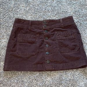 Free People Corduroy Skirt